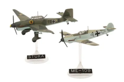 Messerschmitt Bf109E & Junkers Ju87B Stuka in 1:144 03770