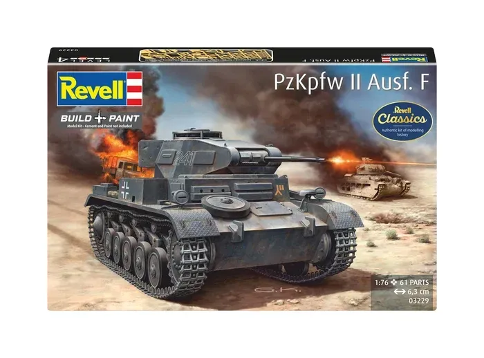 PzKpfw II Ausf. F   1:72   03229