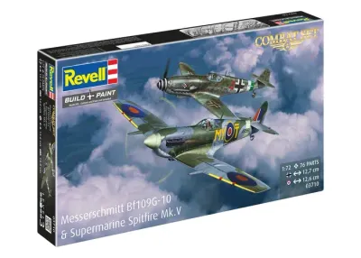 Combat Set Bf109G-10 & Spitfire   1:72   03710