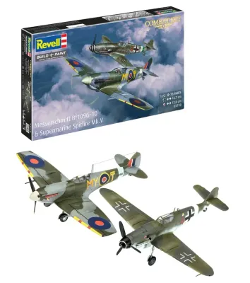 Combat Set Bf109G-10 & Spitfire   1:72   03710