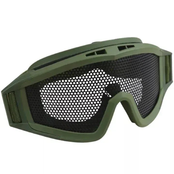 Mesh Goggles Olive Large