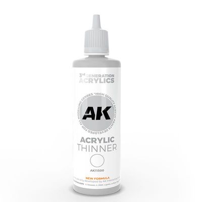 3Gen Acrylic Thinner 28ml AK11500 3Gen Acrylic Thinner 28ml AK11500