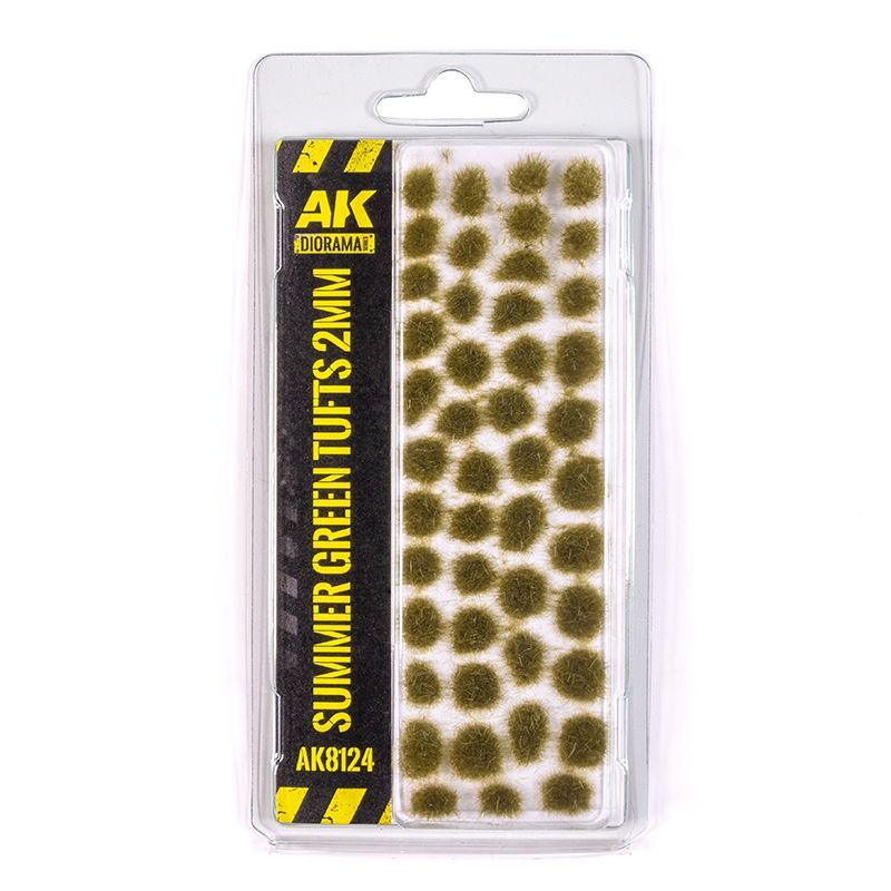 Summer green tufts 2mm AK8124 Summer green tufts 2mm AK8124
