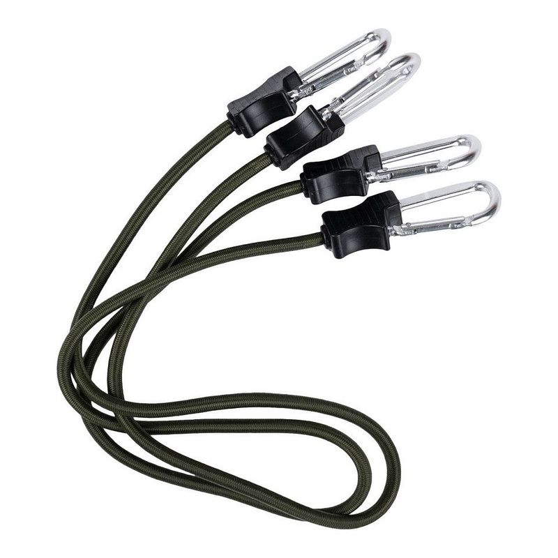Carabiner Bungee Cords 24 inch Olive Carabiner Bungee Cords 24 inch Olive