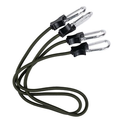 Carabiner Bungee Cords 24 inch Olive Carabiner Bungee Cords 24 inch Olive