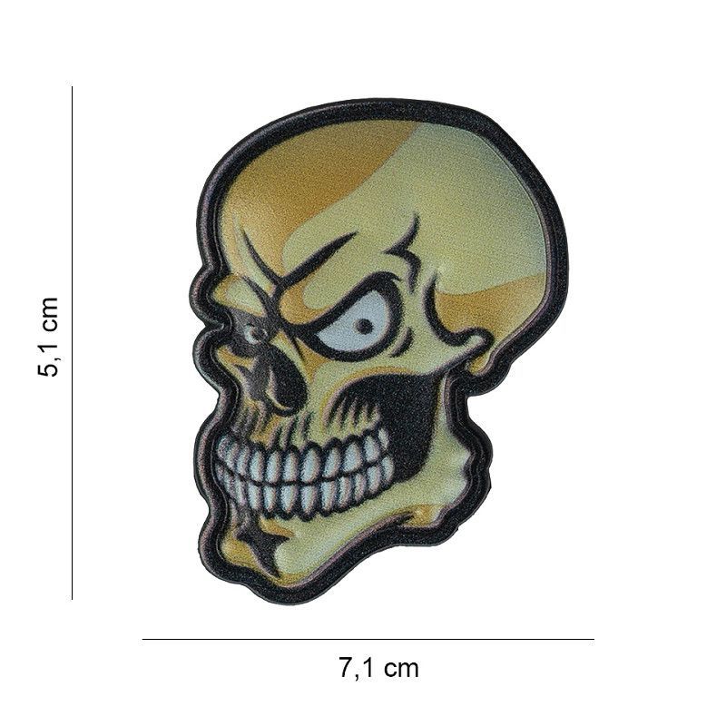 Shit Happens Skull Patch Shit Happens Skull Patch