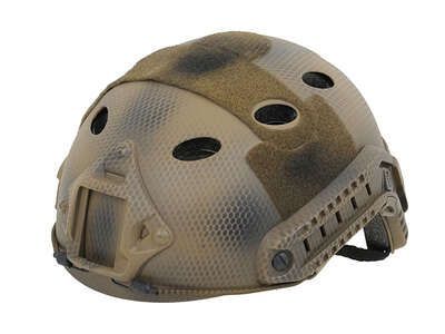 FAST PJ Helmet Navy Seal Tan / Black