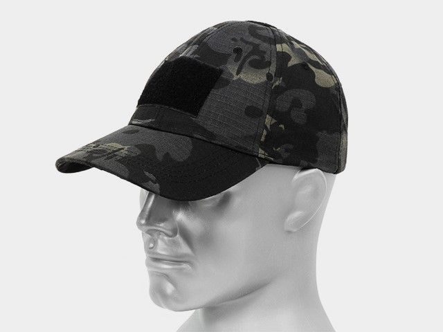 Baseball Cap Multicam Black