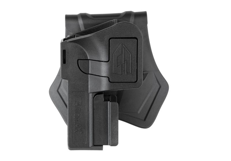 Amomax  Universal Holster for Rail Pistols - Black