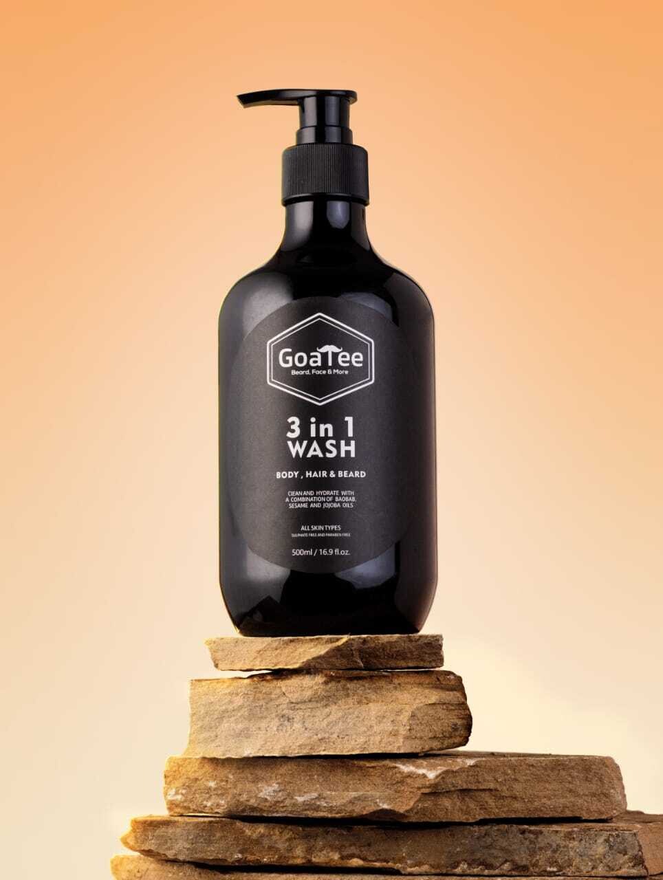 Beard,Body and Hair Wash
