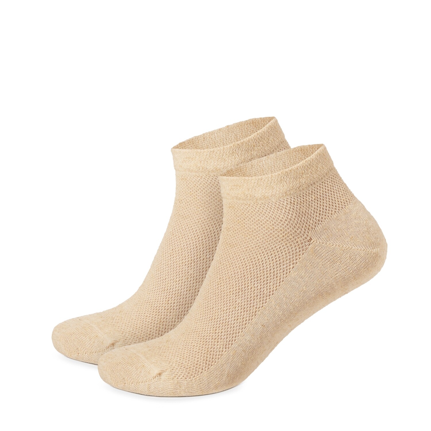 EcoStride™ Ankle-High Mesh-Knitted Hemp Socks, UNISEX