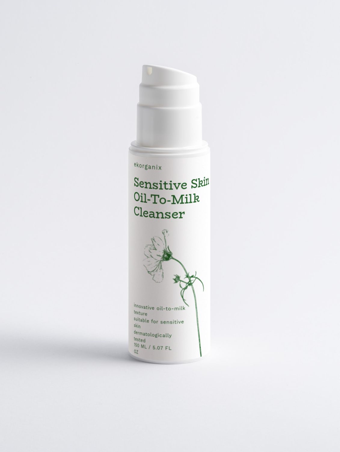 Sensitive Skin Oil-to-Milk Cleanser – Comforting Botanical Cleanser, 150 ml