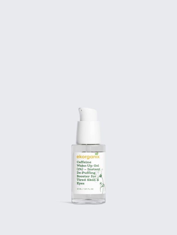 Caffeine Wake-Up Gel (1%) – Instant De-Puffing Booster for Tired Skin &amp; Eyes