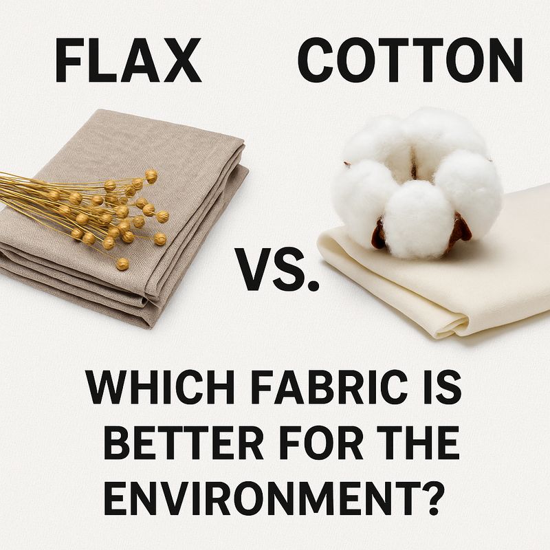 Flax vs. Cotton: Which Fabric is Better for the Environment?