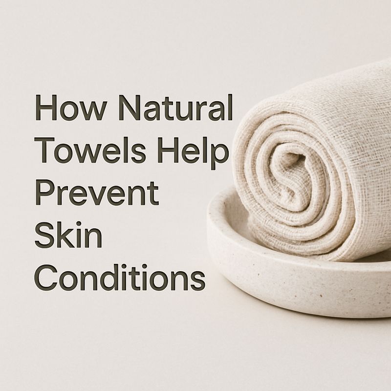 How Natural Towels Help Prevent Skin Conditions