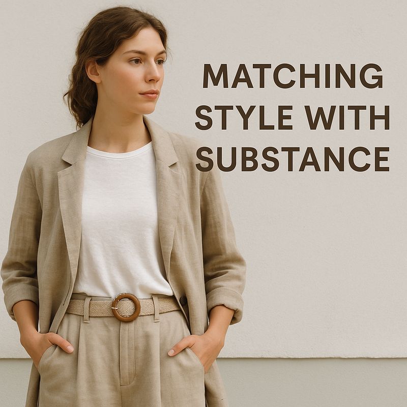 Matching Style with Substance: Outfits with Eco Basics