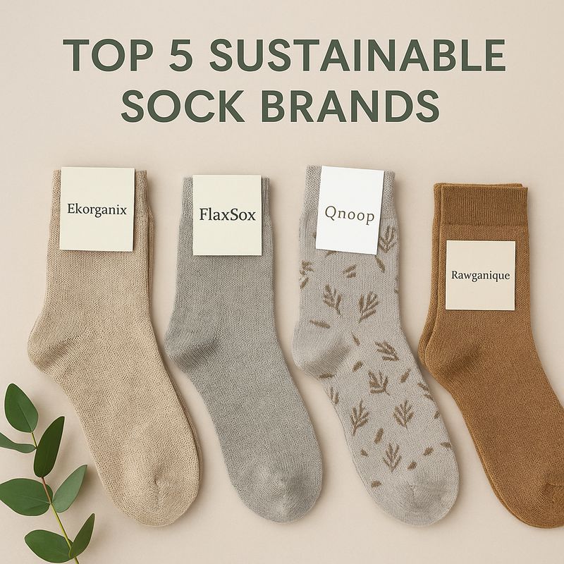 Top 5 Sustainable Sock Brands to Watch in 2025
