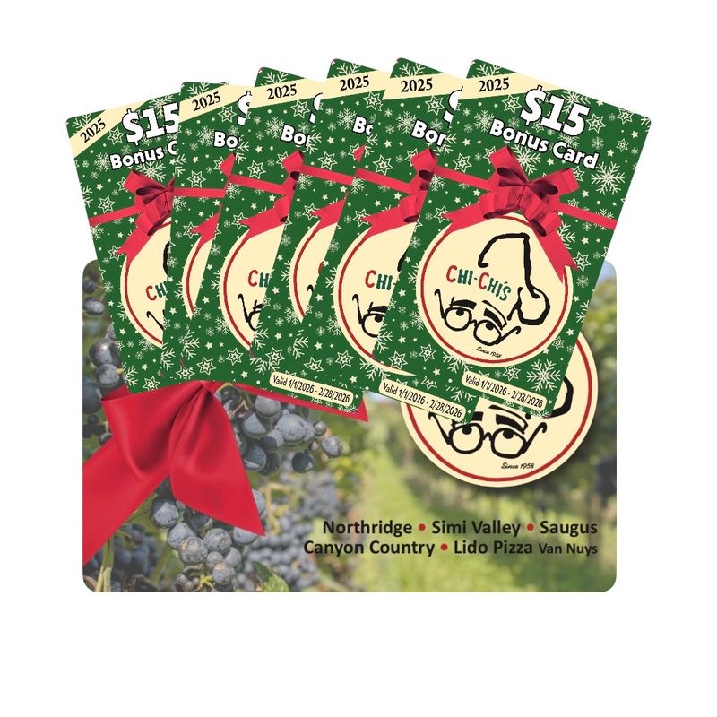 $300 Gift Card (includes 6 Bonus Cards)