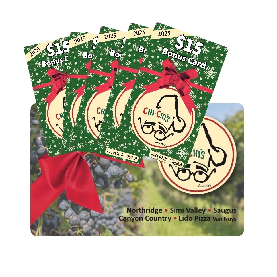 $250 Gift Card (includes 5 $15 Bonus Cards)