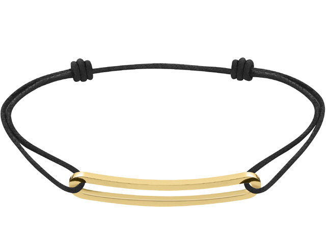18K Y/G MAILLON SLIM CHORD BRACELET
