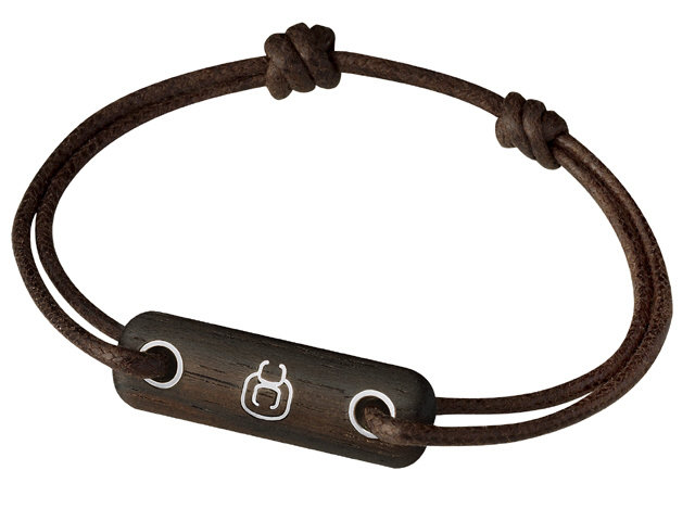 18K W/G SM VENDREDI CHORD BRACELET