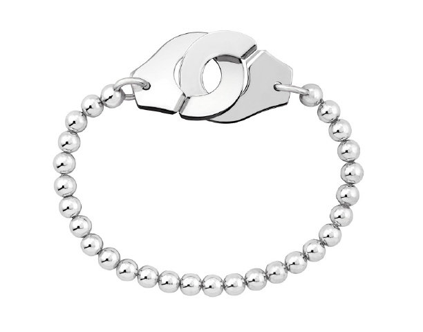 Menottes dihn van R20 Silver, silver pearls Bracelet