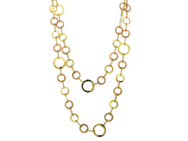 14ky/r Chain link Necklace 20gr