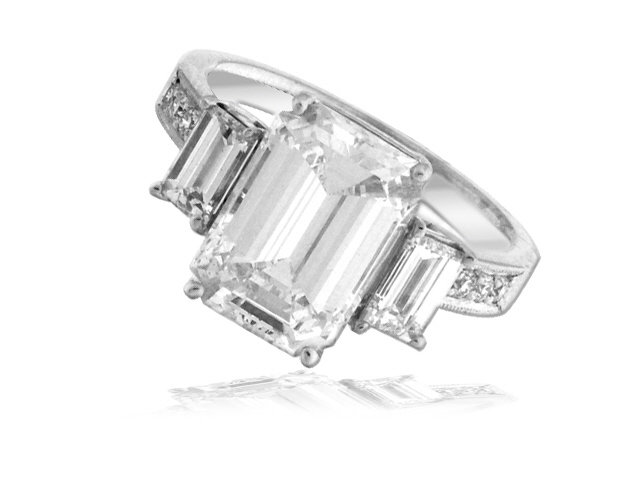 Platinum Diamond Ring