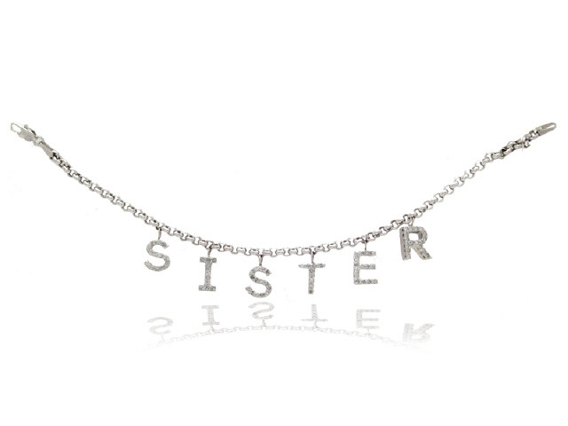 14KW DIA.1.05CT SISTER BRACELET