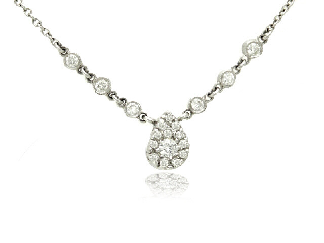 14KW DIA..28CT NECKLACE