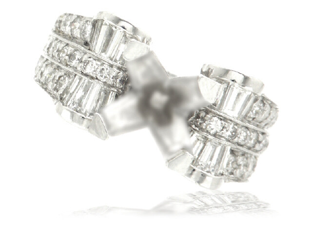 14KW RDIA..86CT BDIA..75CT SEMIMOUNT RING