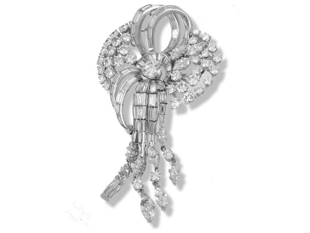 Platinum Diamond Pin