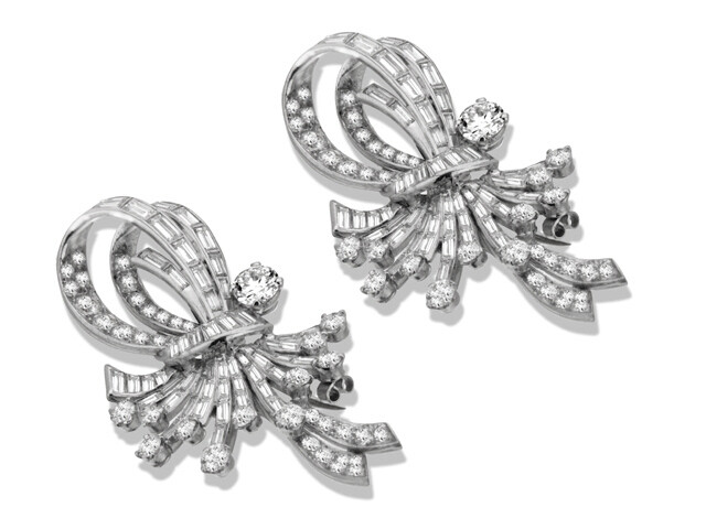 PLATINUM DIAMOND PIN SET DIAS=10.50CTS