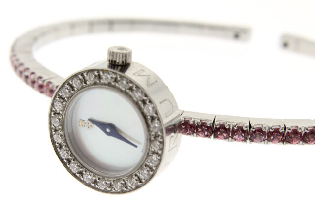 Corum Debutante Stainless Steel Diamond Topaz and Peri