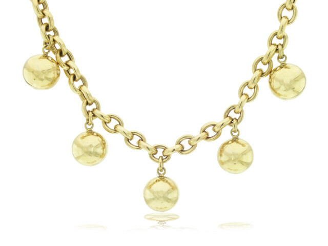 18K Y/G NECKLACE 20.85 dwt.