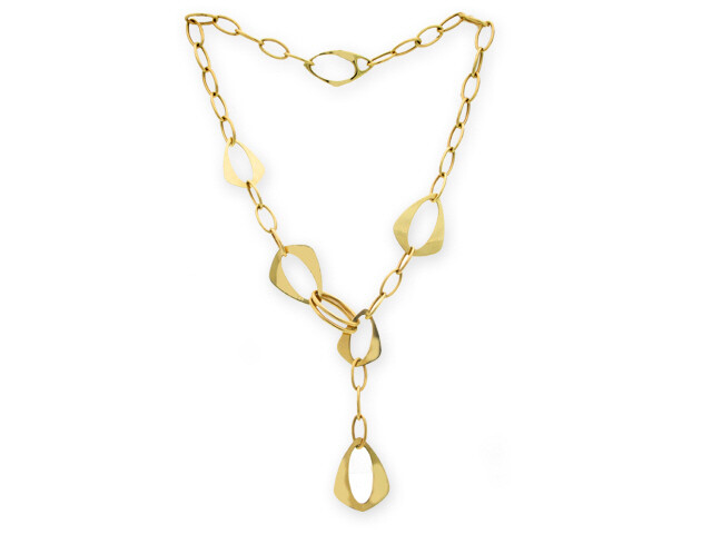 14k y/g necklace