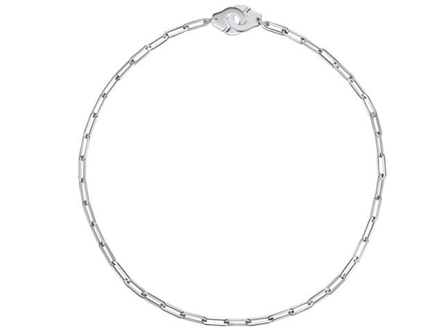 18K WHITE GOLD MENOTTES CHAIN