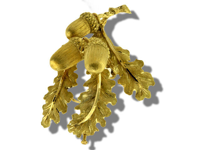 18K Yellow Gold Buccellati Brooch
