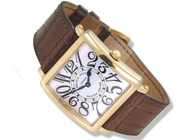 18K Rose Gold Frank Muller Master Square Ladies Watch