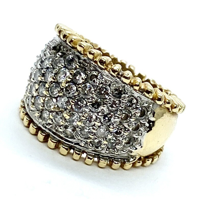 Estate Pave Diamond Ring