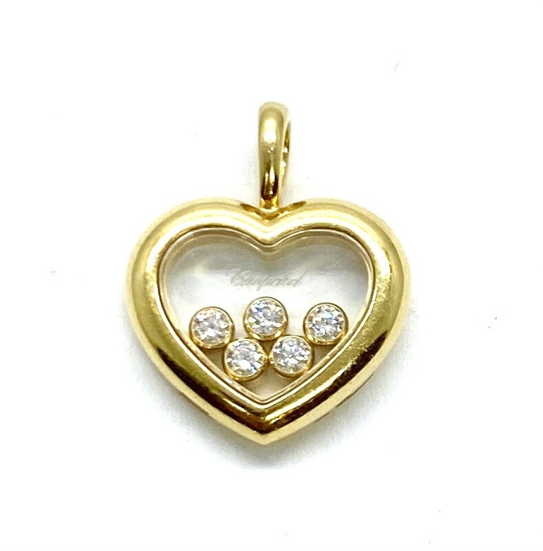CHOPARD Happy Diamonds Floating Heart Pendant