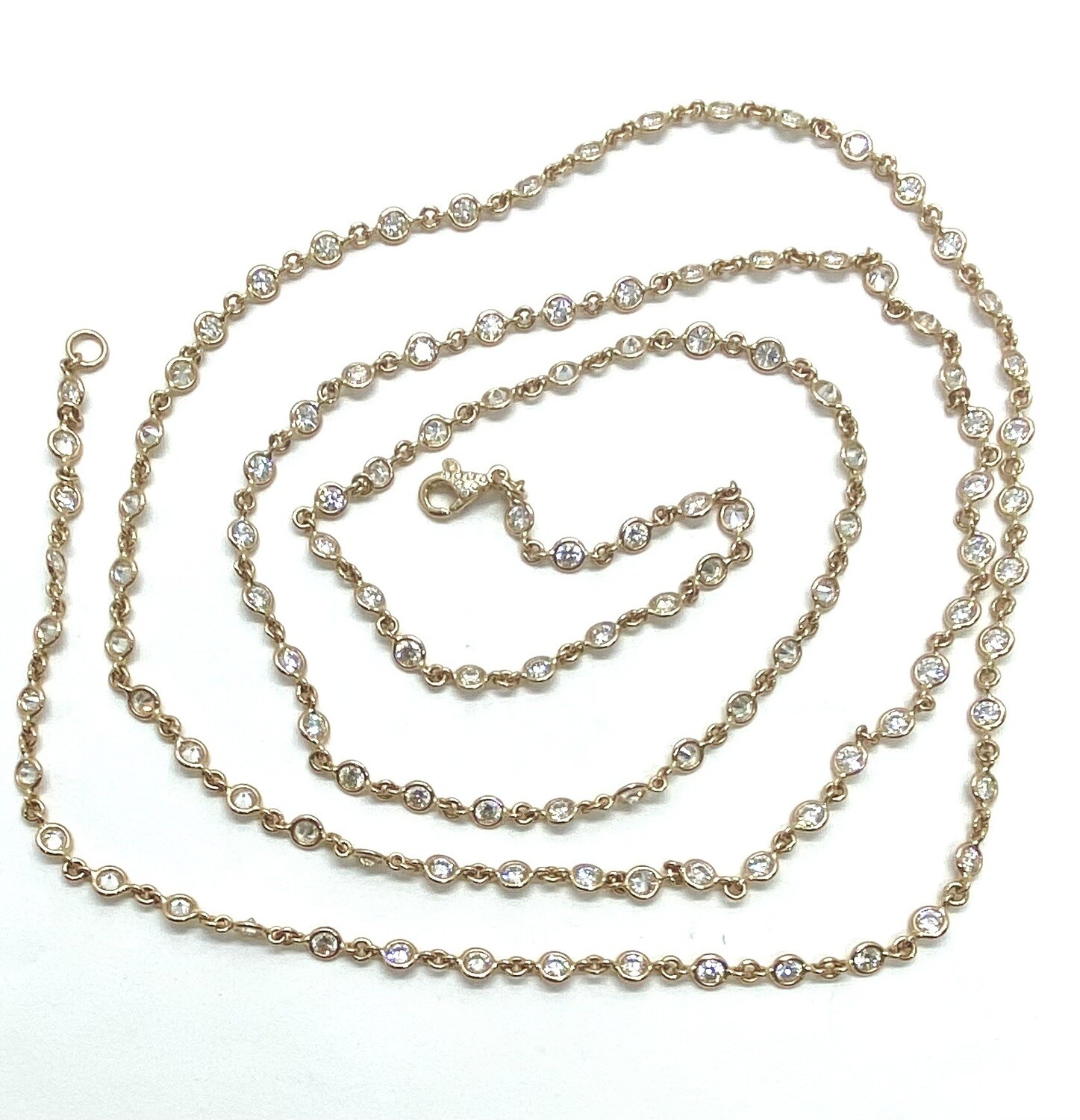 Diamond by the Yard Necklace