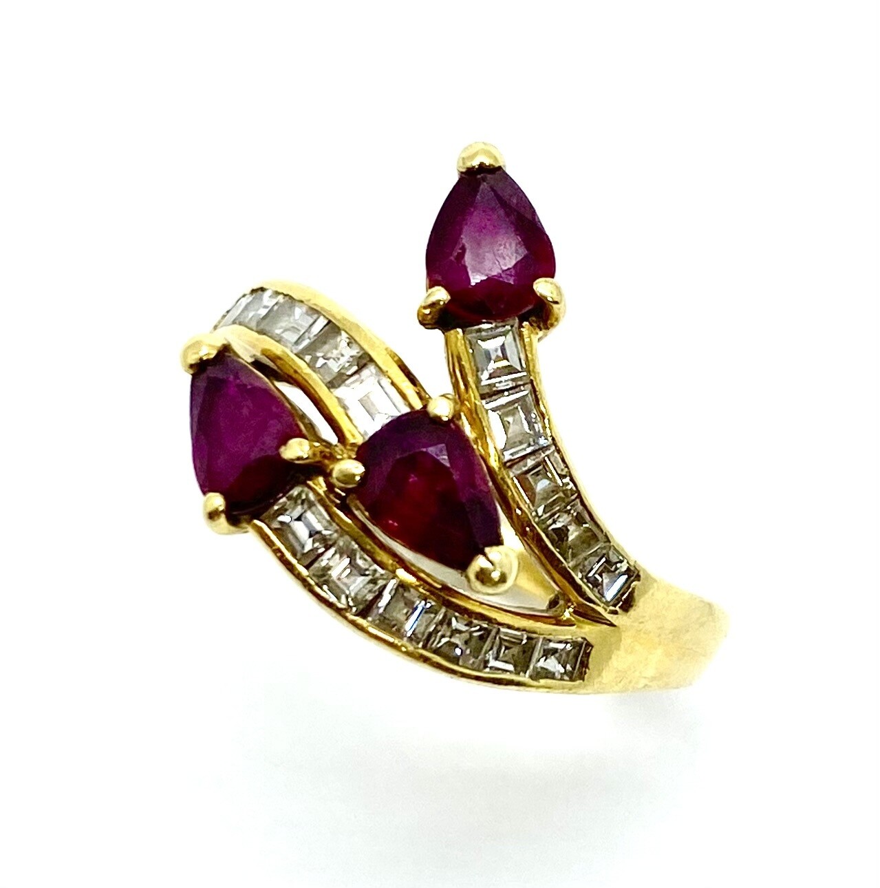Estate Ruby and Diamond Ring