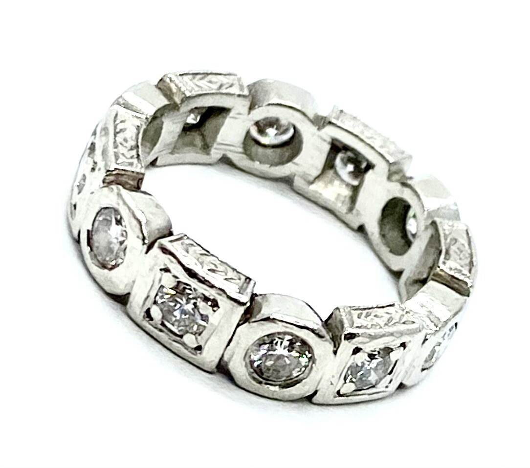 Platinum Diamond Eternity Ring