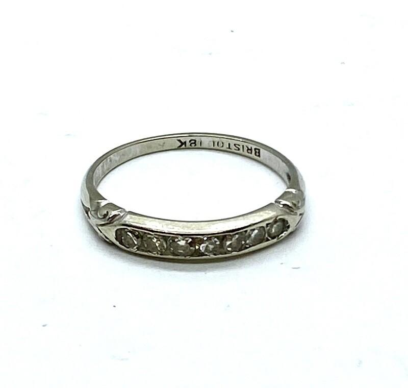 Estate Gold and Diamond Ring