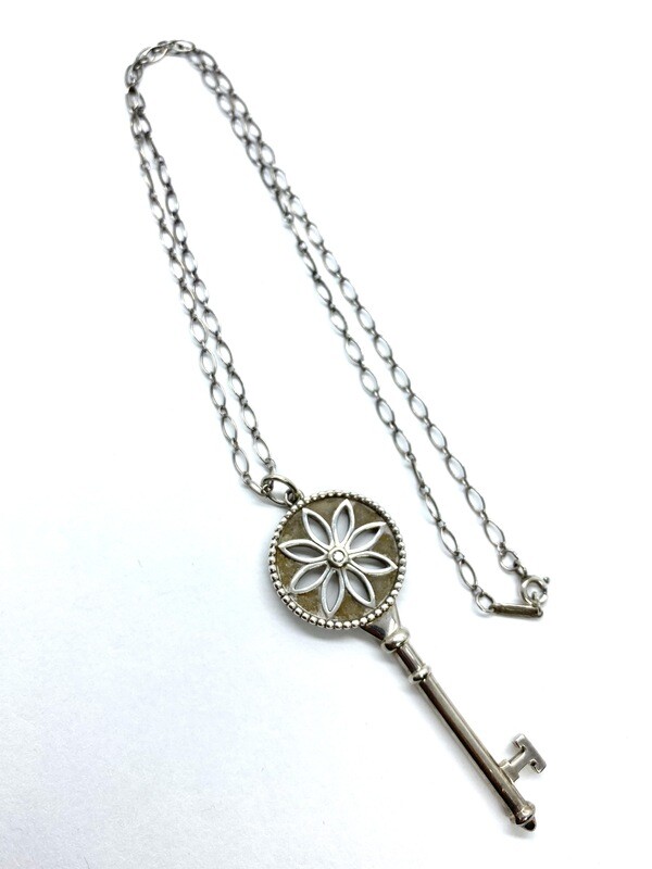 Tiffany & Co. Daisy Key Pendant Necklace