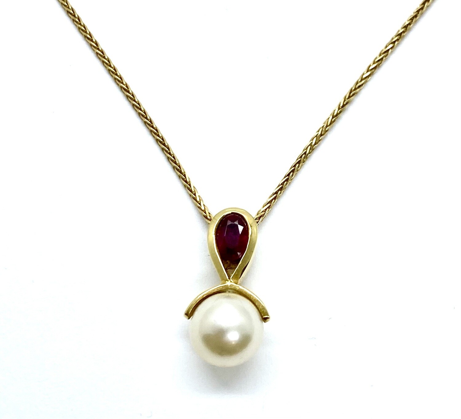 Pearl and Ruby Necklace