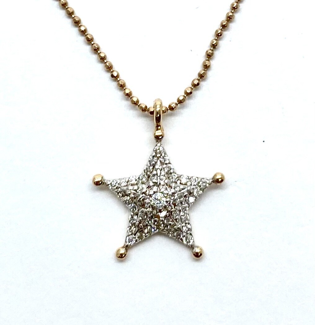 Diamond Star Necklace