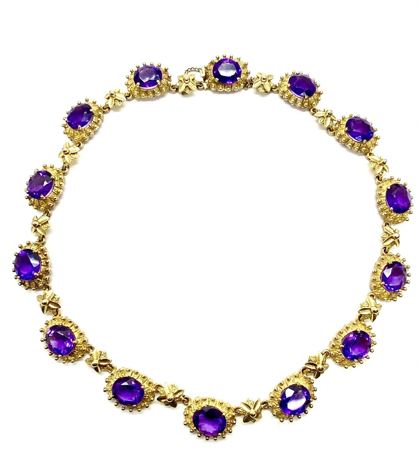 Vintage Amethyst Necklace