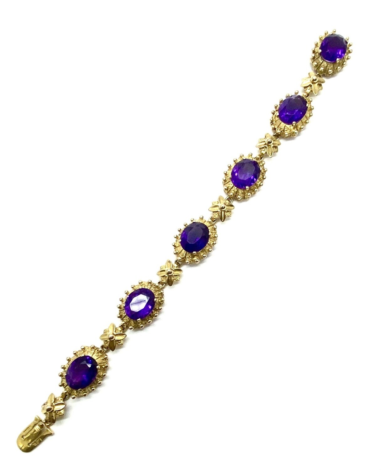 Vintage Amethyst Bracelet